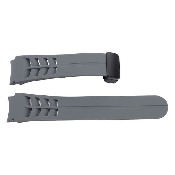 44 mm silikonband med magnetiskt spänne för Galaxy Watch 7 6 5 4 rymdgrå
