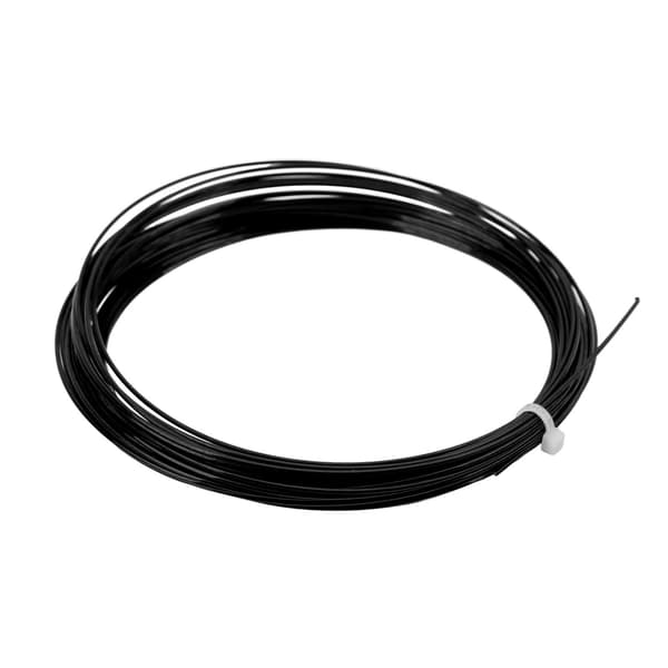 Professionell Hex Tennissträng, Slitstark, 12m/39.4ft, Svart Polyester