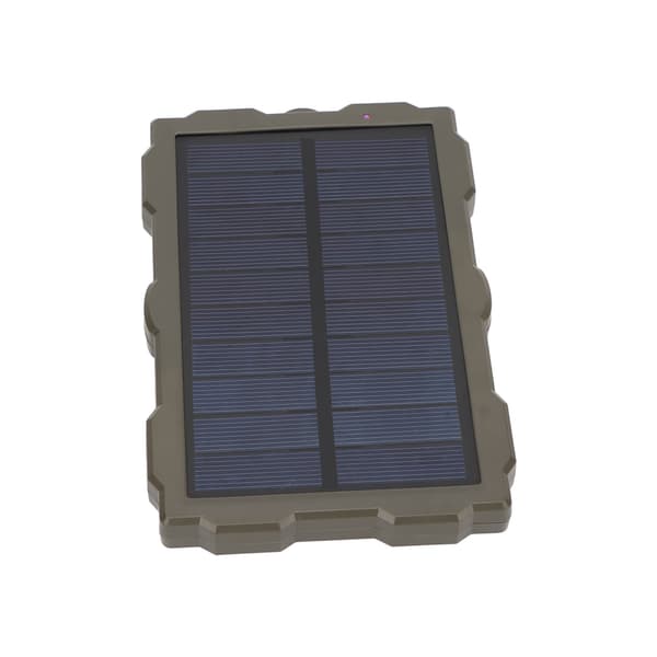 Bærbart solcellepanel 6V 1.5W 1700mAh vanntett lader for utendørskamera monokrystallinsk