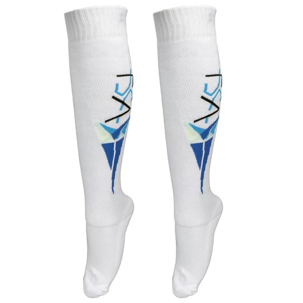 Unisex Fäktsockor, Kammad Bomull, Svettavledande, Andningsbara, Elastiska, Halkfria