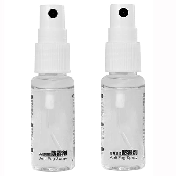 Antidugg-spray for brilleglass, langvarig rengjøring, duggfjerner 20 ml