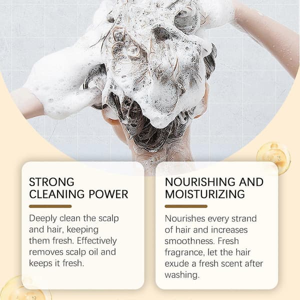 Fast shampoo med økologisk ris, der fremmer hårvækst og forhindrer hårtab; fast shampoo med risvand.