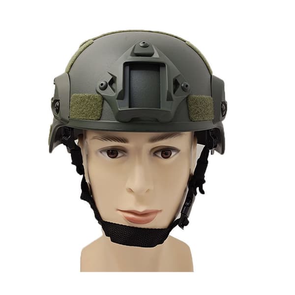 Militär fältspelshjälm, multifunktionell, cykelutrustning, grön OD