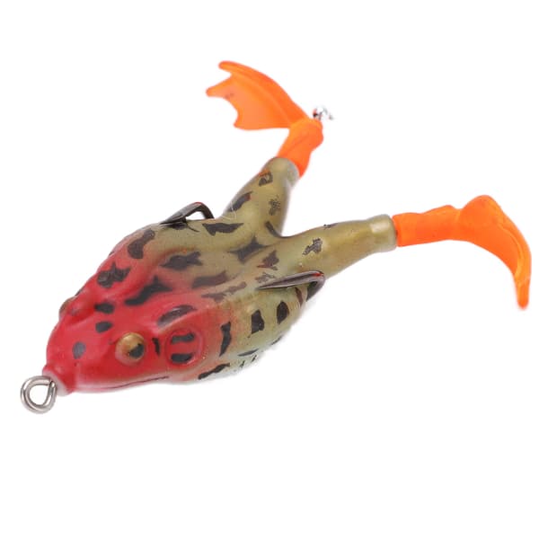 Thunder Frog Baits Flytande Drag med Två Propellrar för Abborrfiske, Ormhuvudfisk, Lax, PVC, 9.5cm