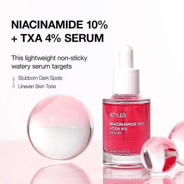 TXA 4% Spot-Fading Essence + Flytande Niacinamid 10%