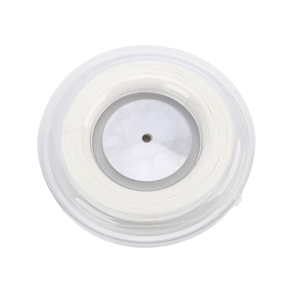 Tennissträng 200m 1.25mm Styv Polyester för Träning Sportracket Vit