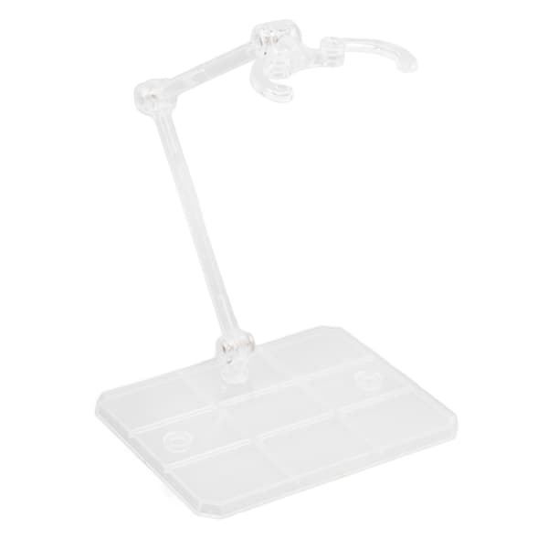 10 actionfigursdisplayställ, hög stabilitet, transparent bas för 6-tumsfigurer