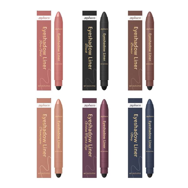 Shadow Liner 2 i 1 Eyeliner Ögonskugga - 2-i-1 Ögonmakeup Eyeliner + Ögonskugga Kladdfri & Vattenresistent