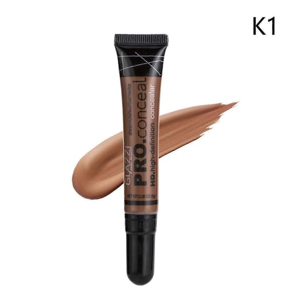 Allt-i-ett concealer-set, konturpalett, krämconcealerpalett