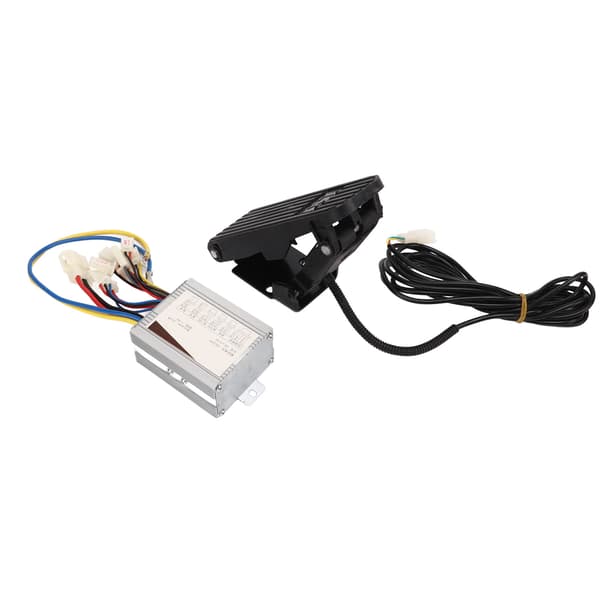24V 350W Elcykel Controller Kit med To-trins Pedal Gas