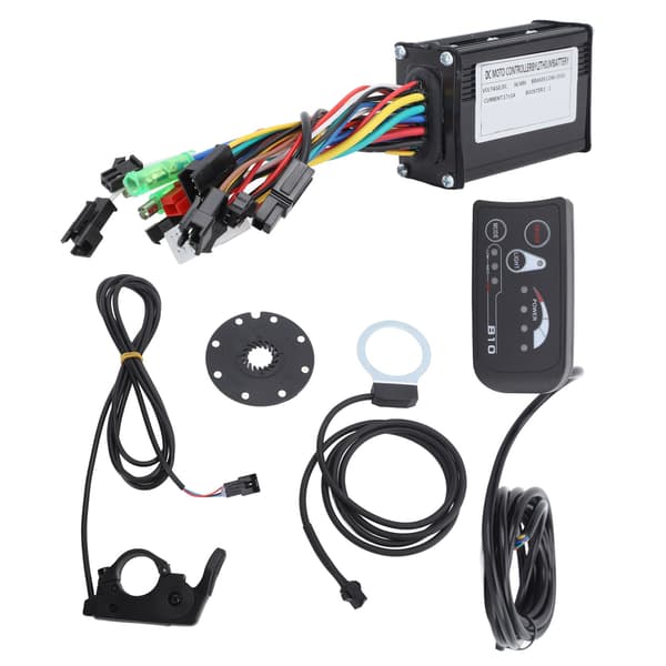 Elektrisk Cykel Controller Kit 3 Tilstande 17A med Panel S810 til 250W-350W DC 36V 48V Motor