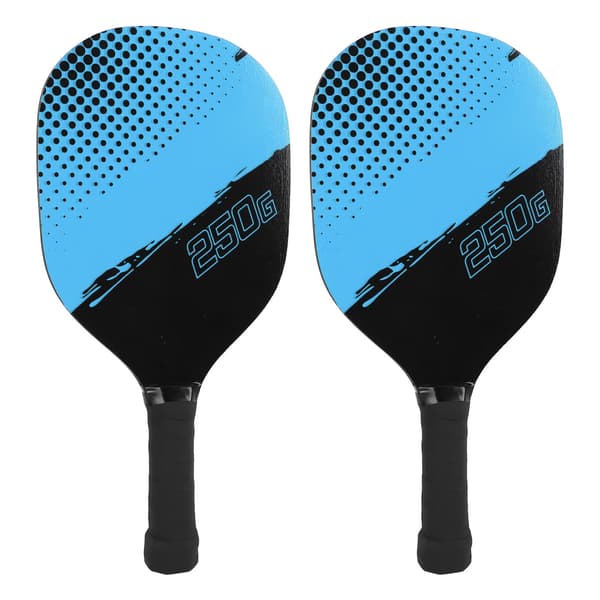Letvægts Pickleball Bat Sæt med Svedafvisende Greb, 4 Bolde og Blå Bæretaske