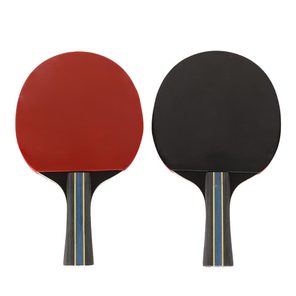REGAIL Bordtennisracketset med 2 racketar, 3 bollar och bärväska - Blå