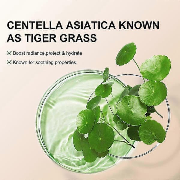 Triple CC-cremen, beriget med Centella Asiatica-ekstrakt, giver let dækning.