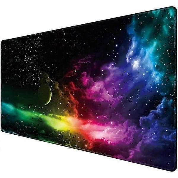 Gaming musematte, xxl stor musematte 900x400mm, datatastatur musematte, sklisikker musematte