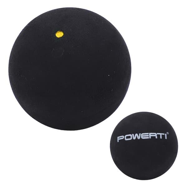 Enkeltpunkts squashball 37 mm middels elastisitet gummi for nybegynnere, trening og konkurranse