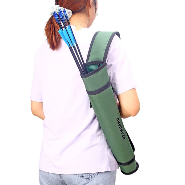 Pileholder til bue med bælteclips til unge - Bueskydningspilebæretaske