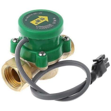 SNQ – Varm- och kallvattencirkulationspump – Flödeshastighet 6-7L/min – Spänning AC220V – Effekt 200W – Integrerad flödesbrytare – Ht-120