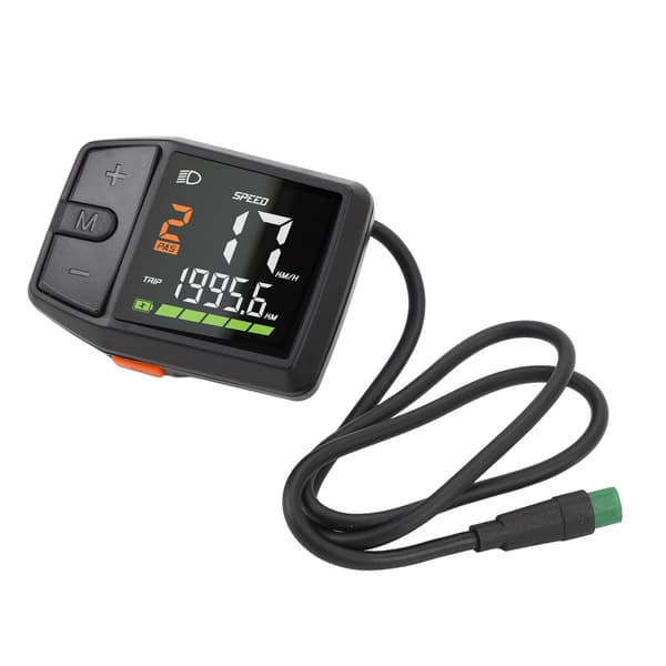 LED Speedometerpanel til El-cykel 24V 36V 48V IP65 Kompatibel med M200 M300 M400 M500