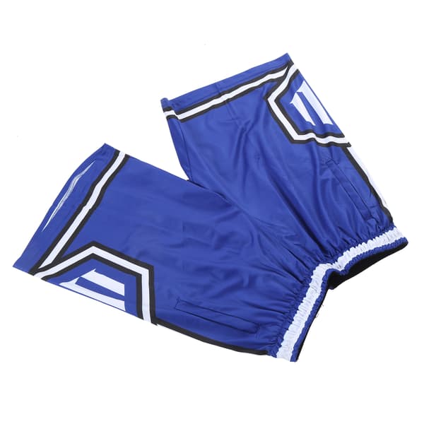 Snabbtorkande träningsshorts för män, blå, XL