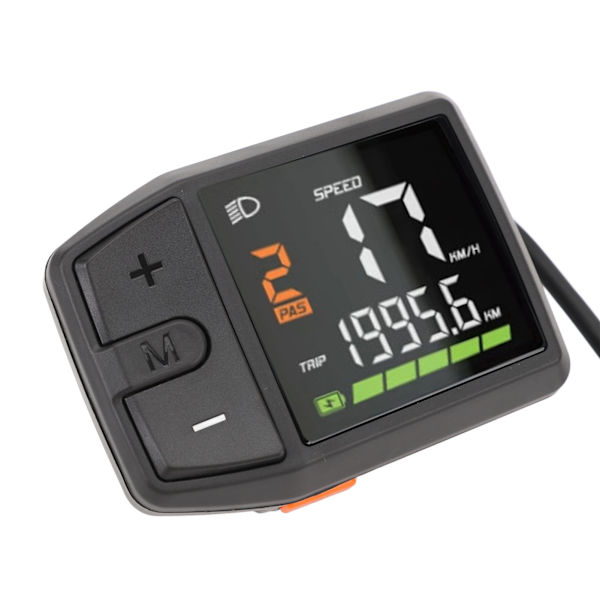 2-tommer farve OLED-skærm DZ41 elcykelpanel, vandafvisende, til UART centermotor