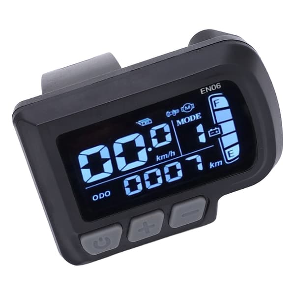 LCD-panel for 24-48V elektrisk sparkesykkel med 6-pinners vanntett USB-kontakt LCD-EN06