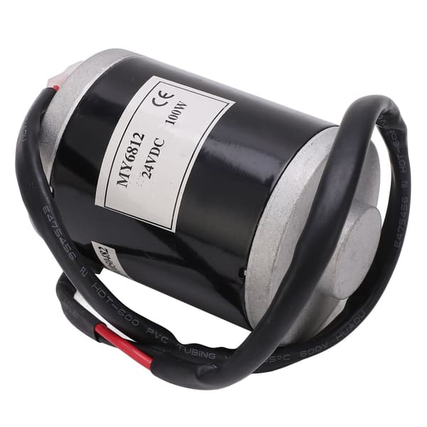 24V 100W Elcykel Børstemotor Kit - Scooter/Motorcykel Konvertering - Lav Støj