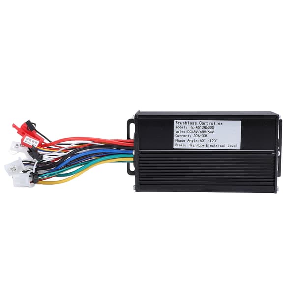 Elektrisk løbehjul controller 48V 60V 64V 600W børsteløs aluminiumslegeringsmotor til elcykel