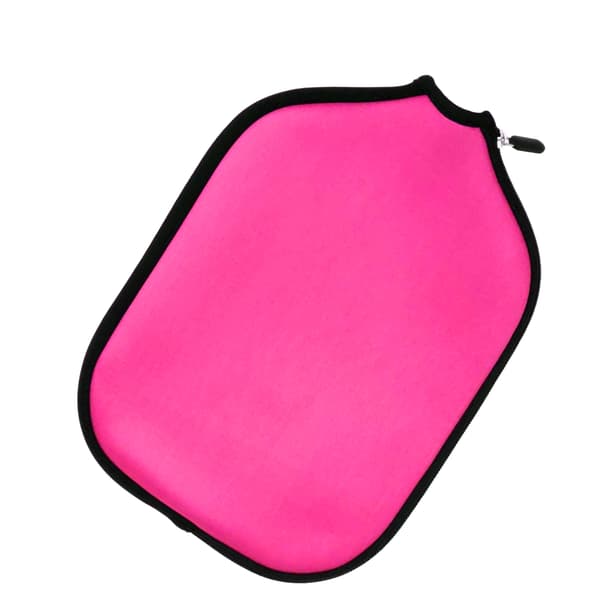 Neoprenskydd för pickleballracket, skyddar mot smuts och stötar, med dragkedja.