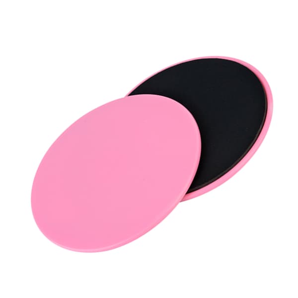 2 stk. Fitness Core Slider Discs til helkropstræning (pink)
