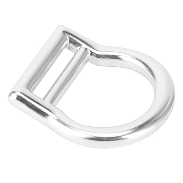 D-ringe, spænder til sikkerhedsseler i aluminium til rygsæk, bjergbestigning og udendørs brug.
