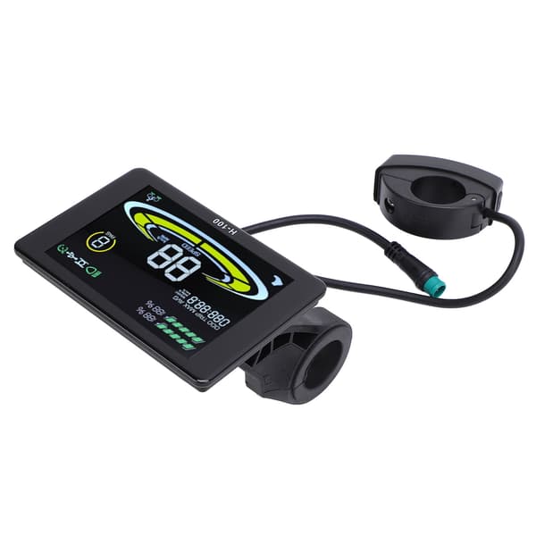 LCD-instrumentpanel med hastighetsdisplay för elscooter, 5-stifts H-100, vattentät
