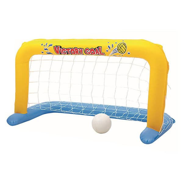 Oppusteligt Pool Volleyball Sæt til Pool og Strand med Stabilt Net til Familier