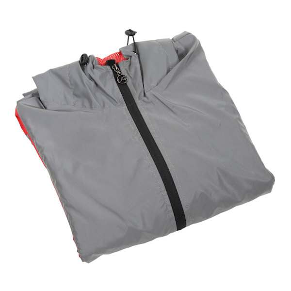 Reflekterande cykeljacka, långärmad, vattentät, vindtät, sidofickor, polyester, utomhus storlek M