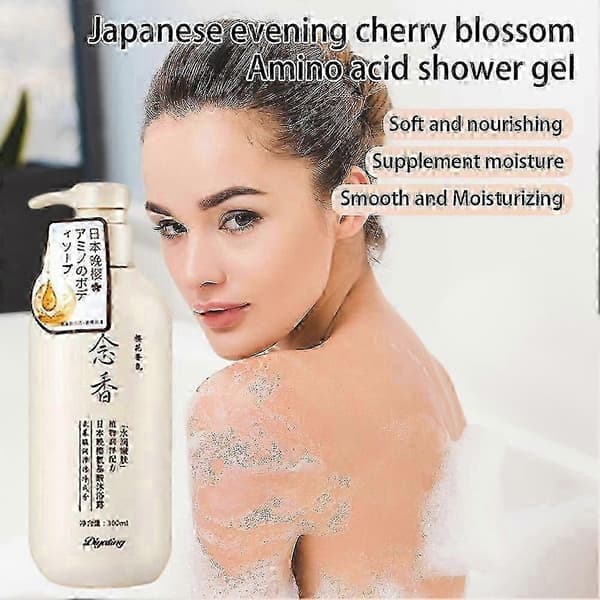 300 ml japanskt schampo/balsam/duschgel, hår- och kroppsvårdsset för tillväxt