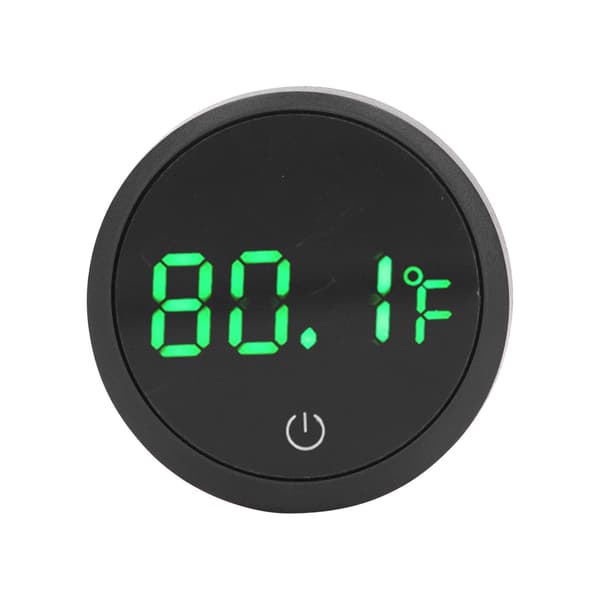 Digital termometer för akvarier med LED-display med hög precision, Fahrenheit, för glas