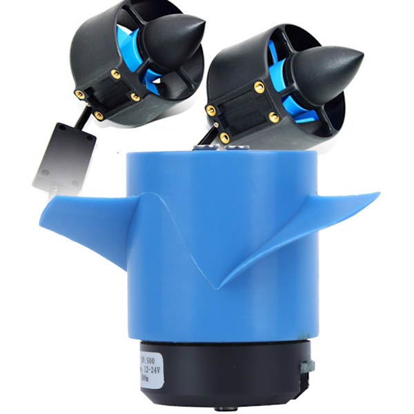 Vanntett 5000KV undervannspropell med 60 mm propell for RC-båt