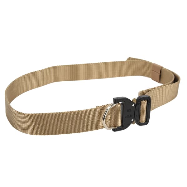 Justerbart 125 cm nylon militærbælte til forklæde, bukser, udendørs træning, khaki