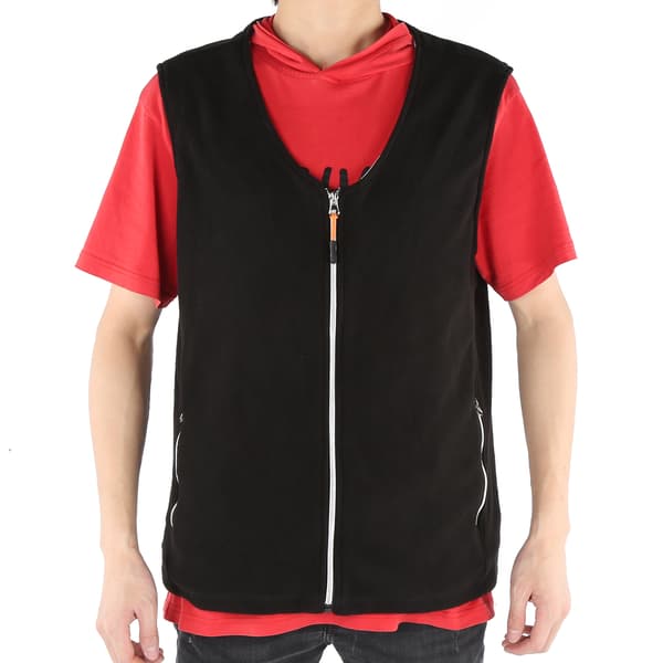 Unisex USB Smart Elektrisk Varmevest Hold Varm Kulfiber