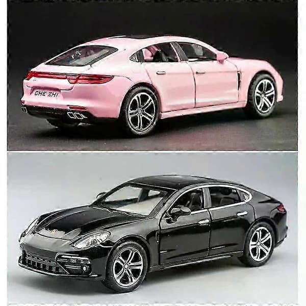 1:32 Porsche Panamera håndlavet metalmodelbil, en legetøjsbil til drenge.