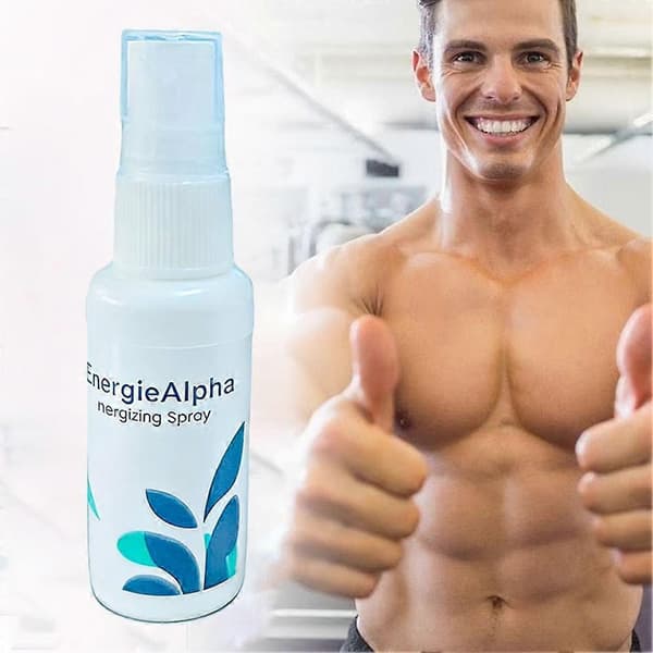 Naturlig Energi Tangspray, Energi Tangspray for Menn 3pcs