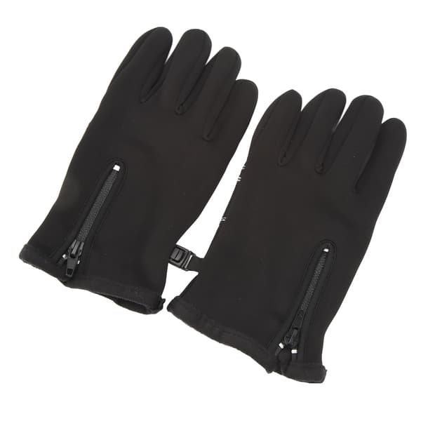 Vintercykelhandsker, vandtætte, touchskærm, bløde, pelsede, varme med for, XL