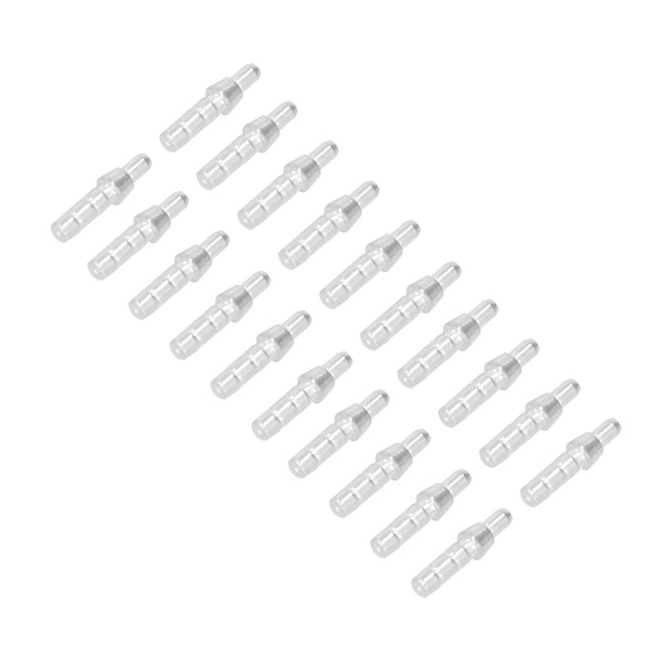20 stycken stiftbussningar för pilskaft, 4,2 mm innerdiameter, hållbar aluminiumlegering