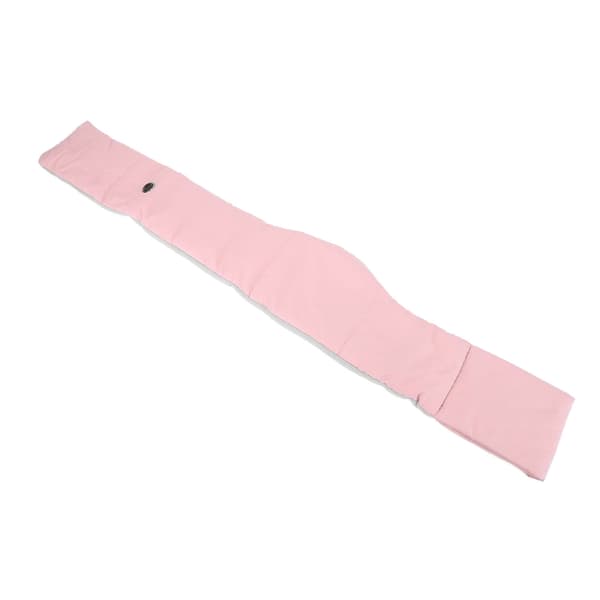 USB-opvarmet tørklæde til mænd og kvinder, 3 temperaturniveauer, bærbart halstørklæde, 105 cm, pink