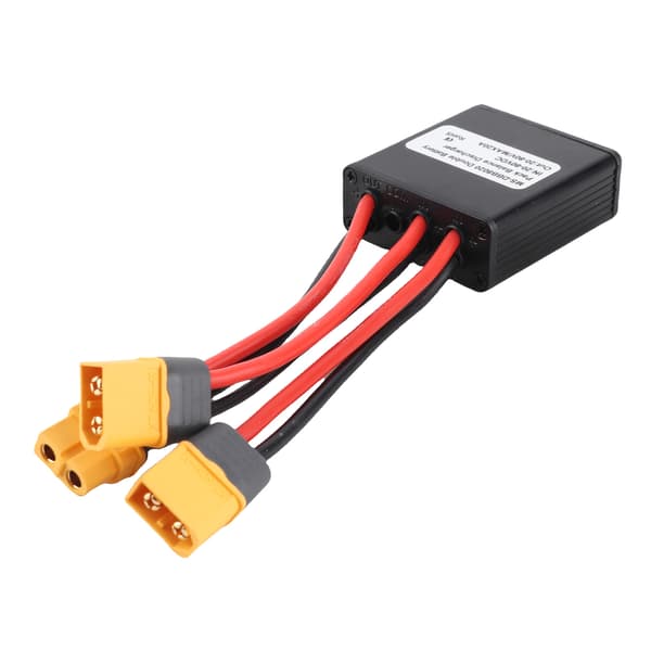 XT60 Dobbelt Batteri Afladningskonverter Parallel Modul Adapter 20-80V til 250-3000W Motor