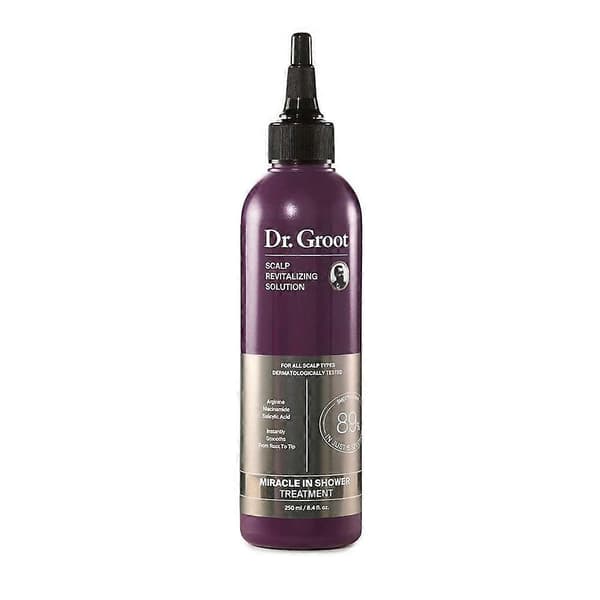 Dr. Groot hårbotten vitaliserande serum, volymgivande hårolja, schampo och balsam