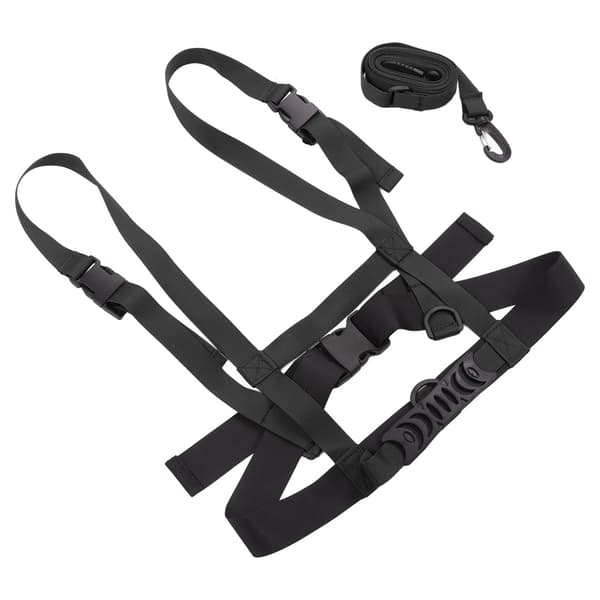 Justerbar Skisele for Barn i Nylon med Teksturerte Stropper for Trening og Fallforebygging