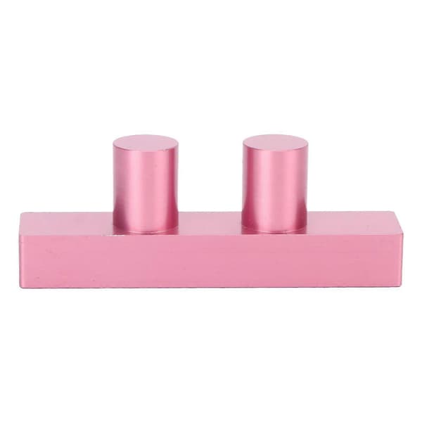 DIY Leppestiftform, Multifunksjonell 2-hulls aluminiumsfyller for lipgloss og leppepomade