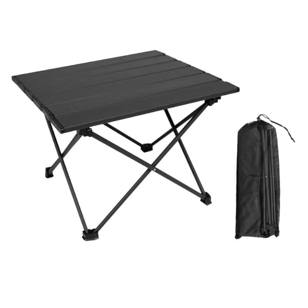 Rullbart halkfritt minipicknickbord, lättviktigt, för camping, vandring och resor
