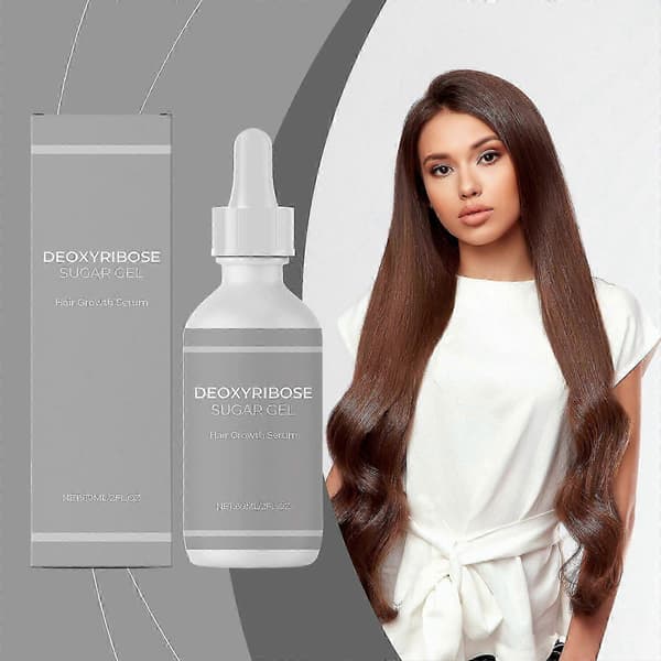 Deoxyribose gel hårserum, 60 ml, styrker hårfibrene